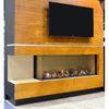 Ortal Corner RS 150H Double Glass Gas Fireplace