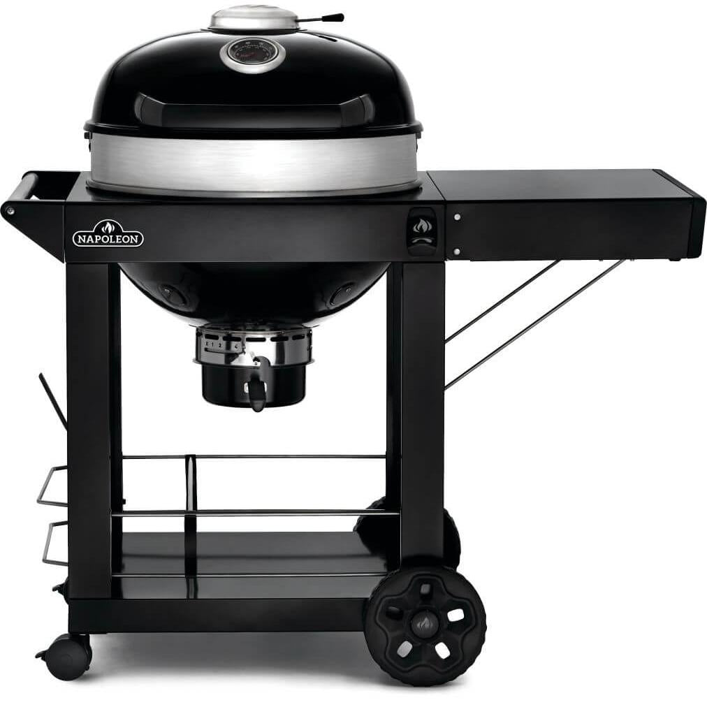 Napoleon PRO22 Charcoal Kettle BBQ Grill with Cart