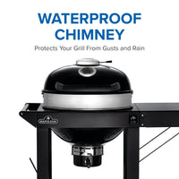 Napoleon PRO22 Charcoal Kettle BBQ Grill with Cart