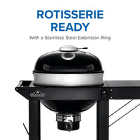 Napoleon PRO22 Charcoal Kettle BBQ Grill with Cart