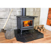 Pacific Energy Alderlea T5 Metallic Black Freestanding Wood Fireplace