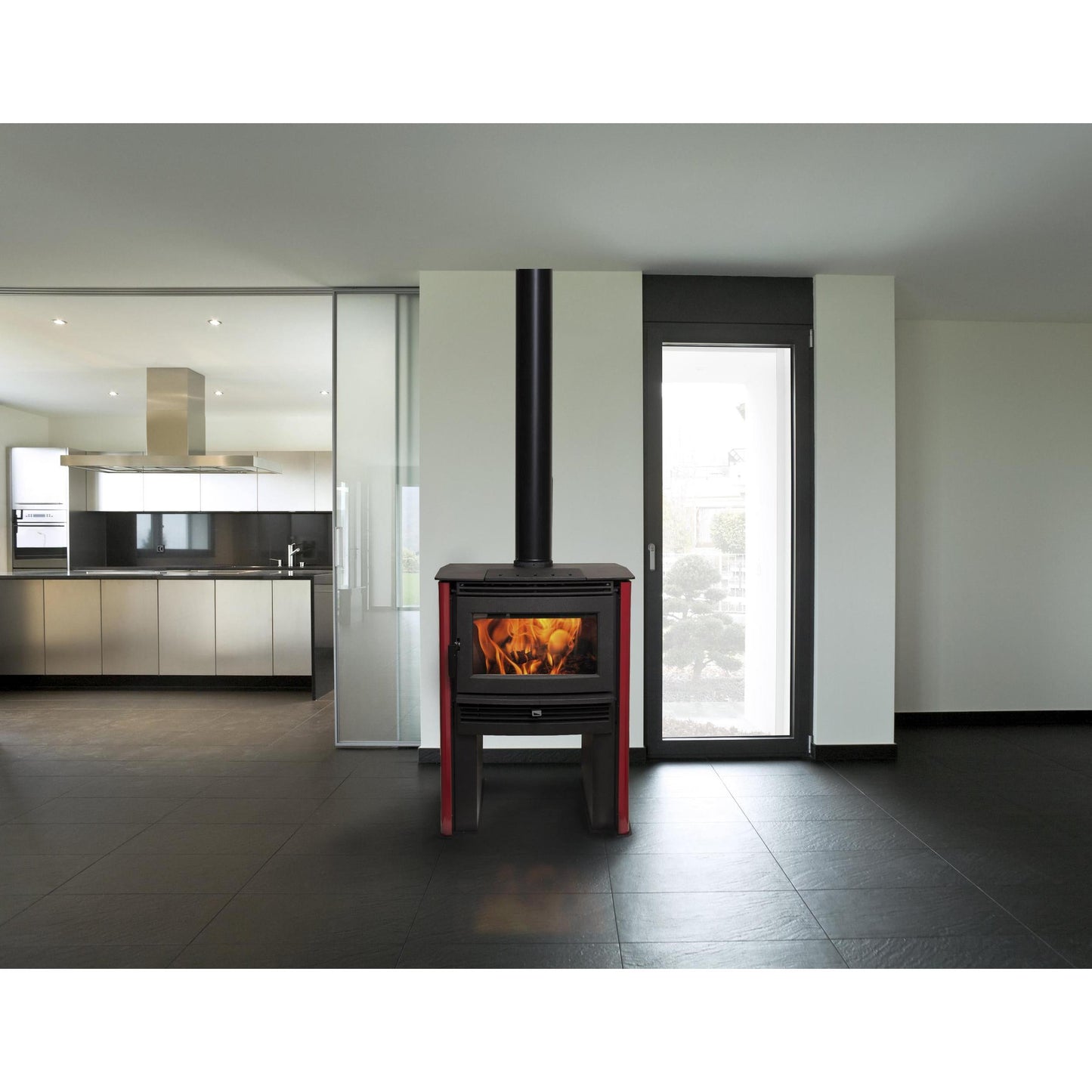 Pacific Energy Neo 2.5 Freestanding Wood Fireplace