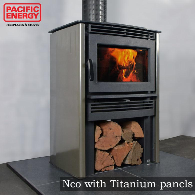 Pacific Energy Neo 2.5 Freestanding Wood Fireplace