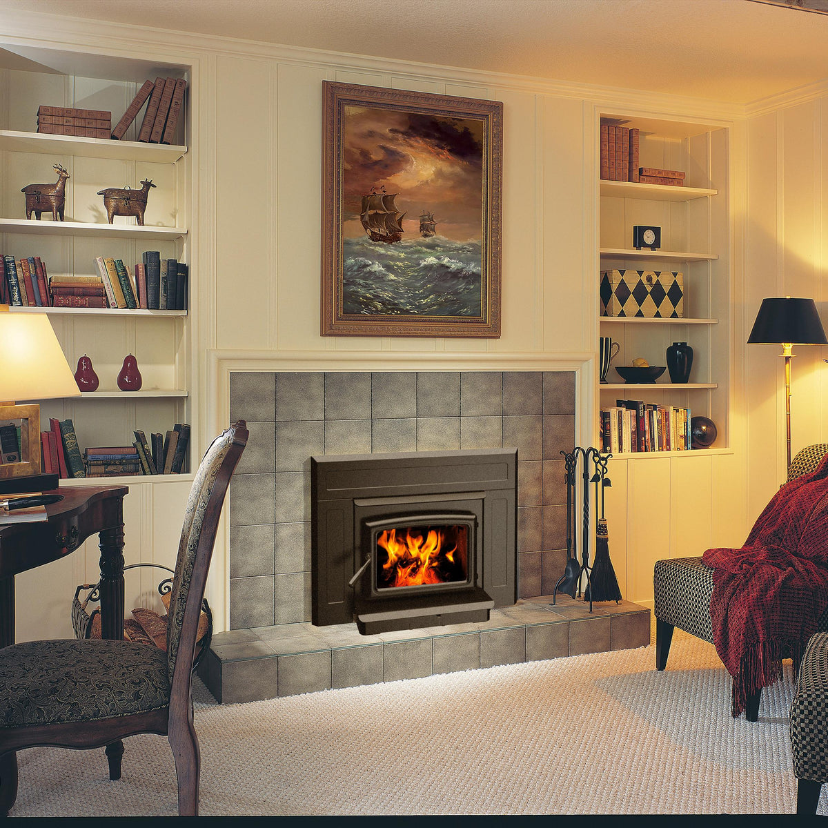 Pacific Energy Vista LE2 Inbuilt SMART Wood Fireplace – Luxe Fireplaces