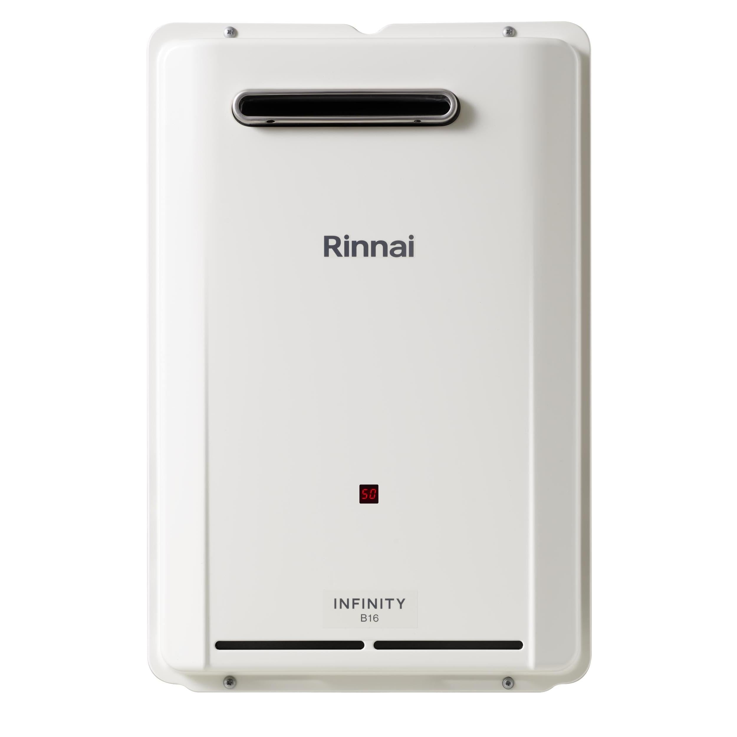Rinnai Infinity B 16 Litre Continuous Flow Gas Hot Water System
