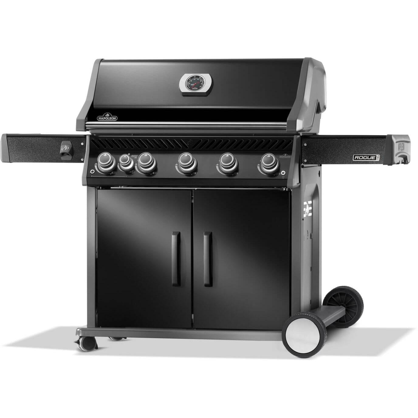 Napoleon Rogue PRO 625 LPG Gas BBQ with Flame Side Burner