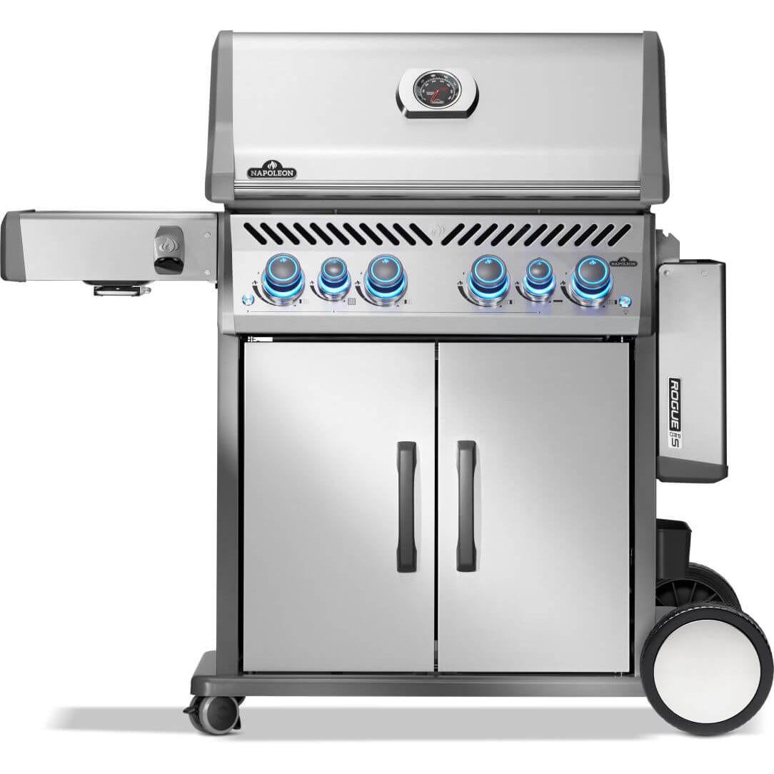 Napoleon Rogue PRO-S 525 LPG Gas BBQ with Infrared Side and Rear Burners