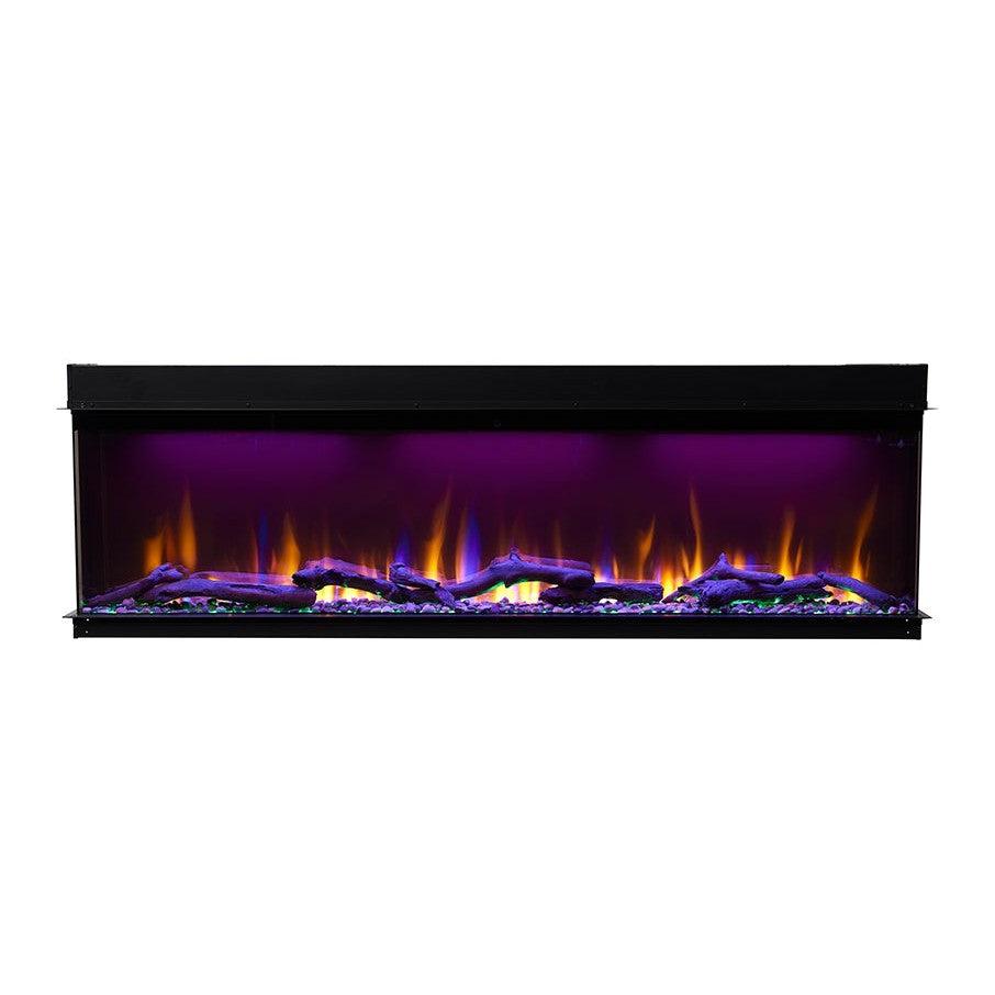 Real Flame Ignite XL Bold 1800 Electric Fireplace with Logs & River Rocks