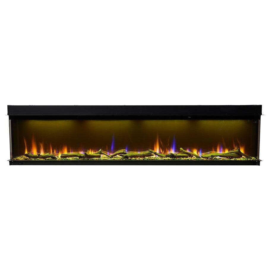 Real Flame Ignite XL Bold 1800 Electric Fireplace with Logs & River Rocks