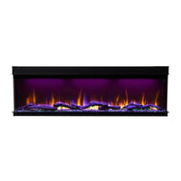 Real Flame Ignite XL Bold 2500 Electric Fireplace with Logs & River Rocks
