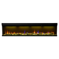 Real Flame Ignite XL Bold 2500 Electric Fireplace with Logs & River Rocks