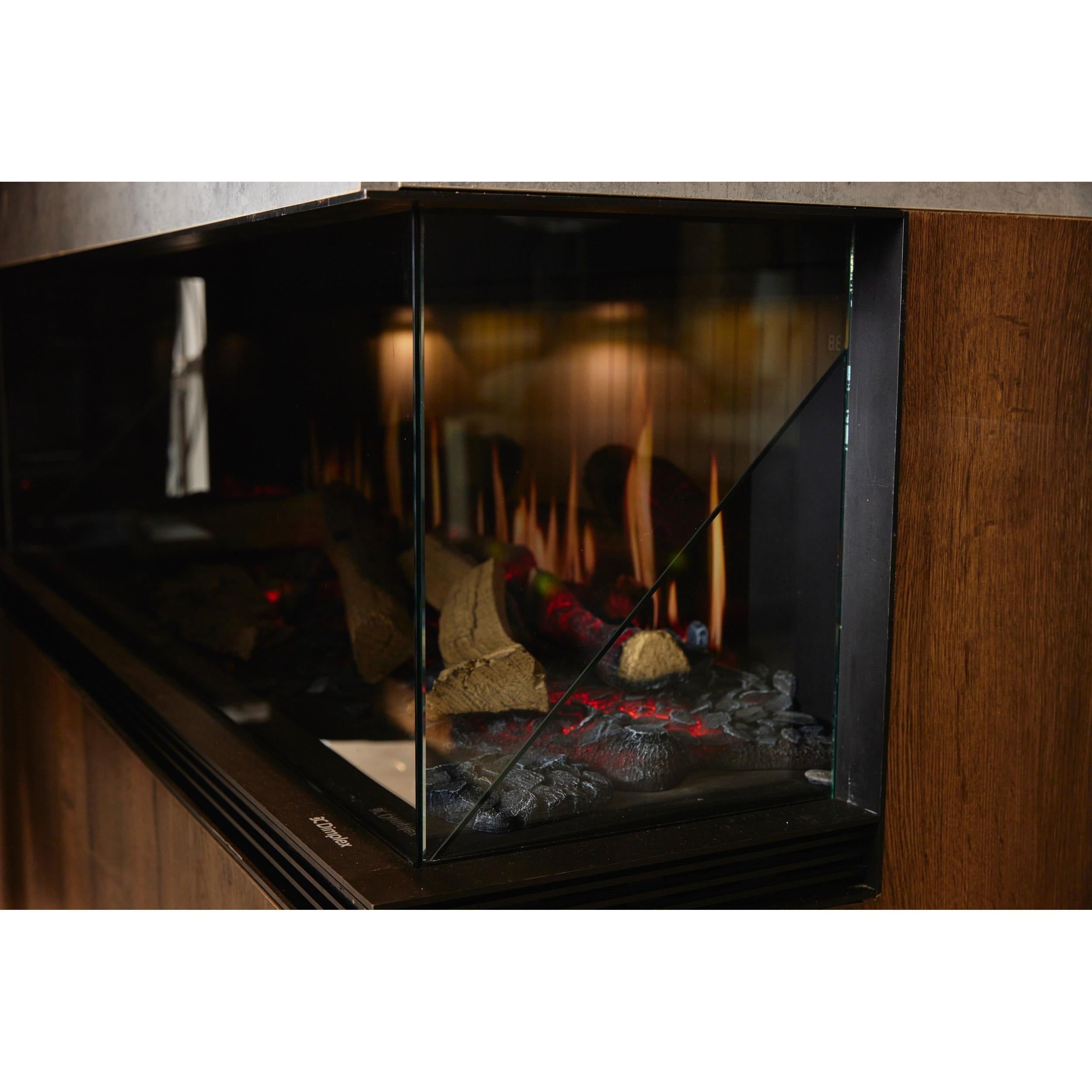 Real Flame Vista 1300 Three Sided Electric Fireplace