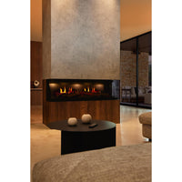 Real Flame Vista 1300 Three Sided Electric Fireplace