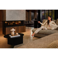 Real Flame Vista 1300 Three Sided Electric Fireplace