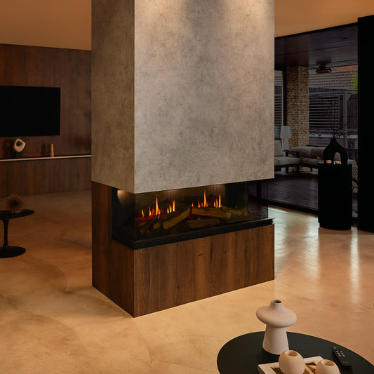 Real Flame Vista 700 Three Sided Electric Fireplace
