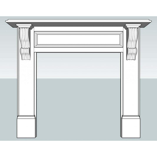 Richmond Mdf Mantle
