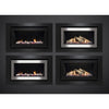 Rinnai 950 Ceramic Stones Stainless Steel Gas Fireplace