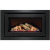 Rinnai 950 Log Set Black Gas Fireplace