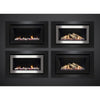 Rinnai 950 Log Set Black Gas Fireplace
