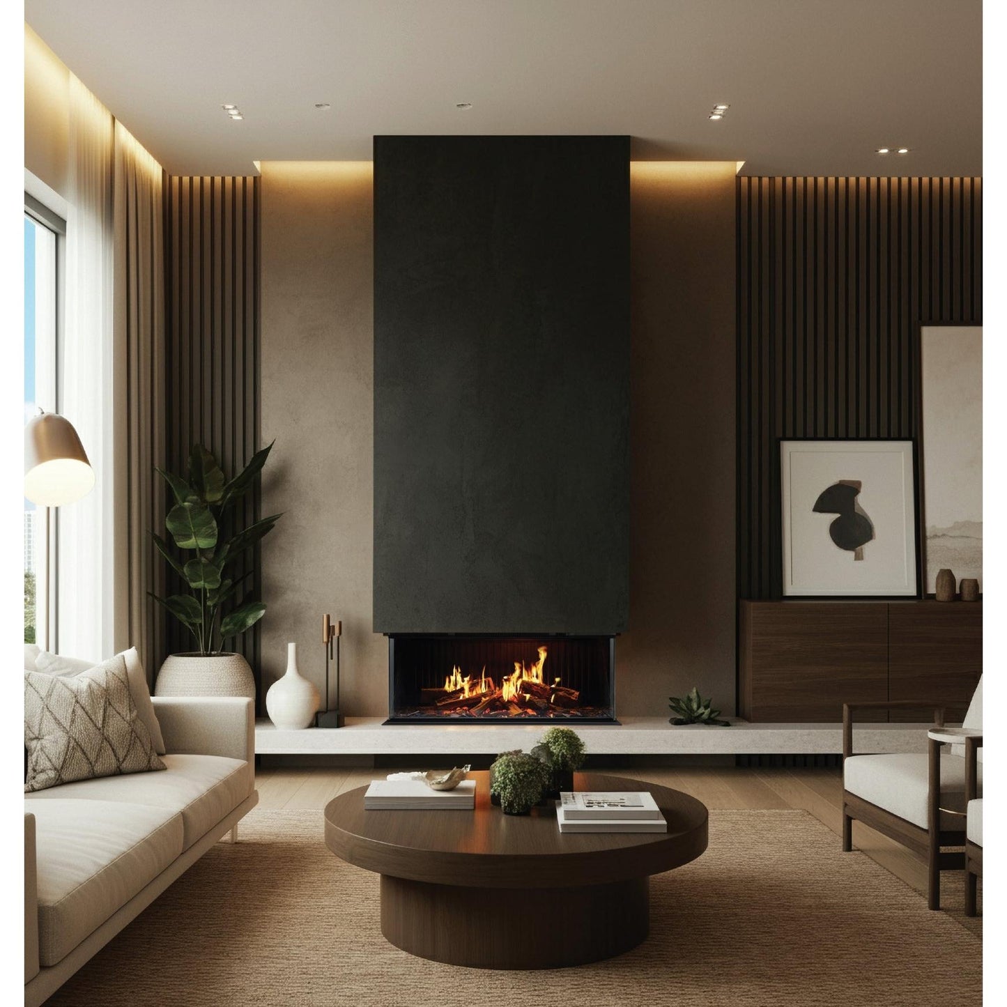 Rinnai EL1000 Luxe Holographic Electric Fireplace