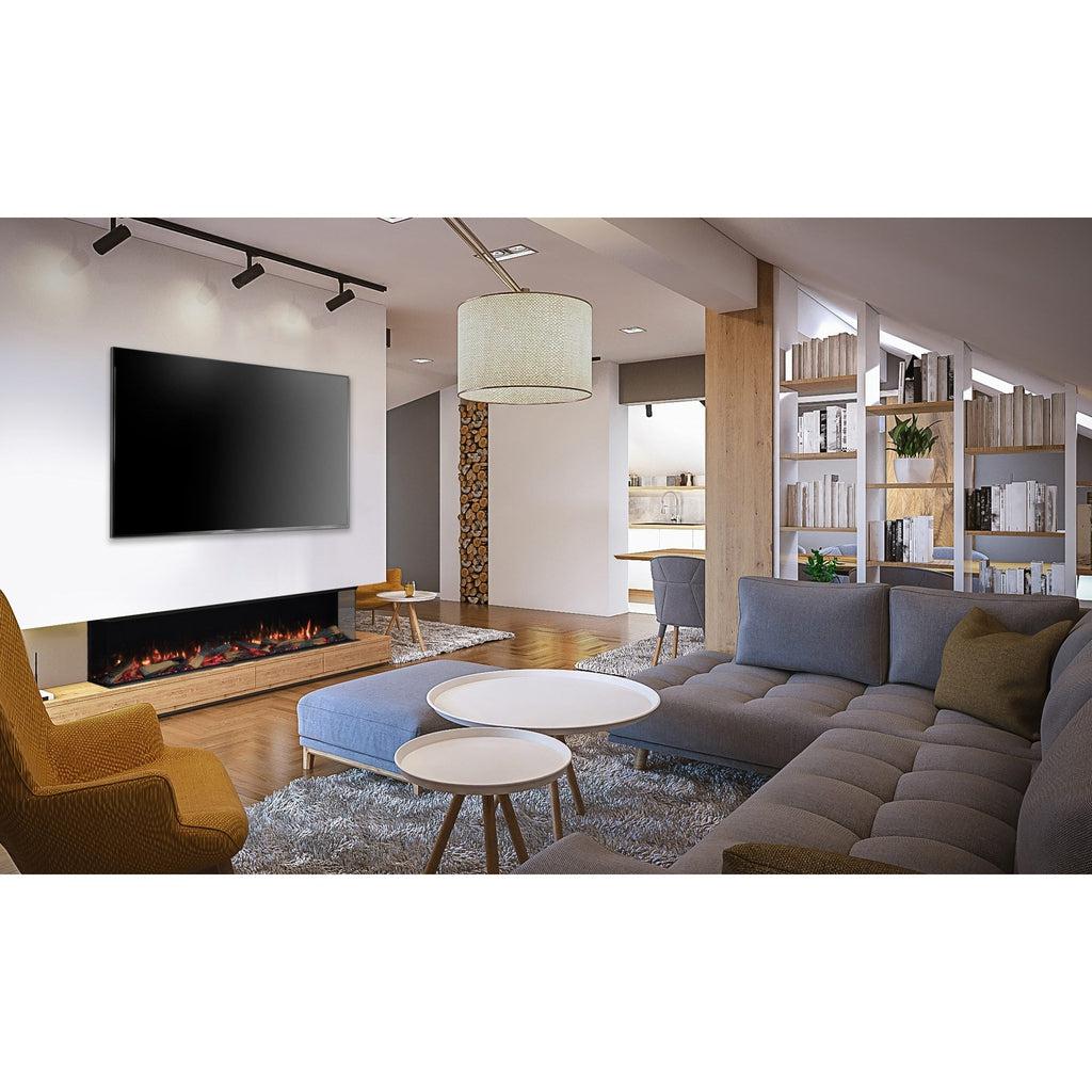 Rinnai ES1800 1.8kW 1/2/3 Sided Electric Fireplace