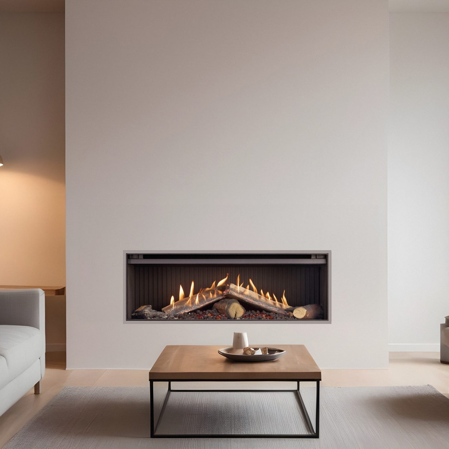 Single Sided Gas Fireplaces – Luxe Fireplaces