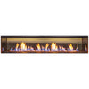 Rinnai LS 1500 Double Sided + Burn Media Gas Fireplace