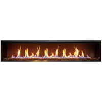 Rinnai LS 1500 Single Sided + Burn Media Gas Fireplace