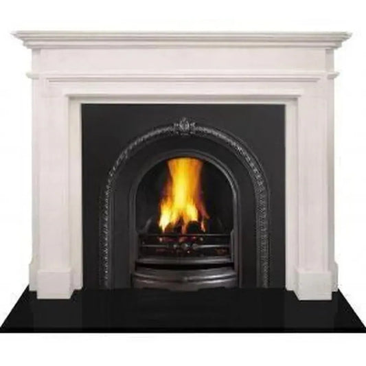 Riviera Marble Mantle White