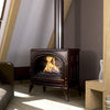 SEGUIN TOPAZE (Brown) Wood Fireplace