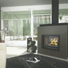 Load image into Gallery viewer, SEGUIN VISIO 8 Plus (with Black Glass and Swing &amp; Lift Door) Wood Fireplace
