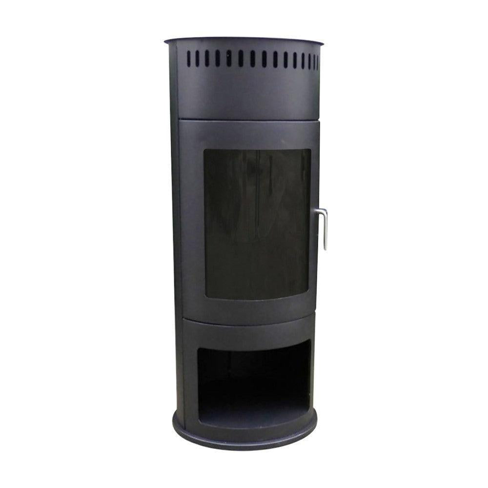 Scandi Washington Black Freestanding Ethanol Fireplace
