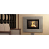 Seguin Europa 7 Wood Fireplace With Black Line Glass & Swing Door