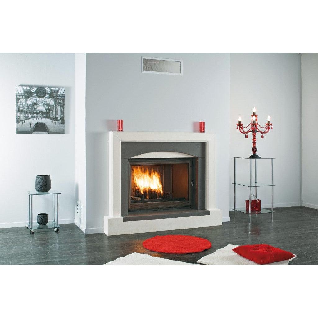 Seguin Super 9 Wood Fireplace With Swing Door & Lift