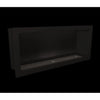 Slimline Ethanol Firebox 1350 With Black Powder Coated Fascia