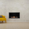 Slimline Ethanol Firebox 1650 With Black Powder Coated Fascia