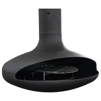 Tarvos Suspended Wood Fireplace