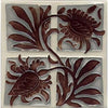 V10 Tubeline Fireplace Feature Tile 150x150x9mm