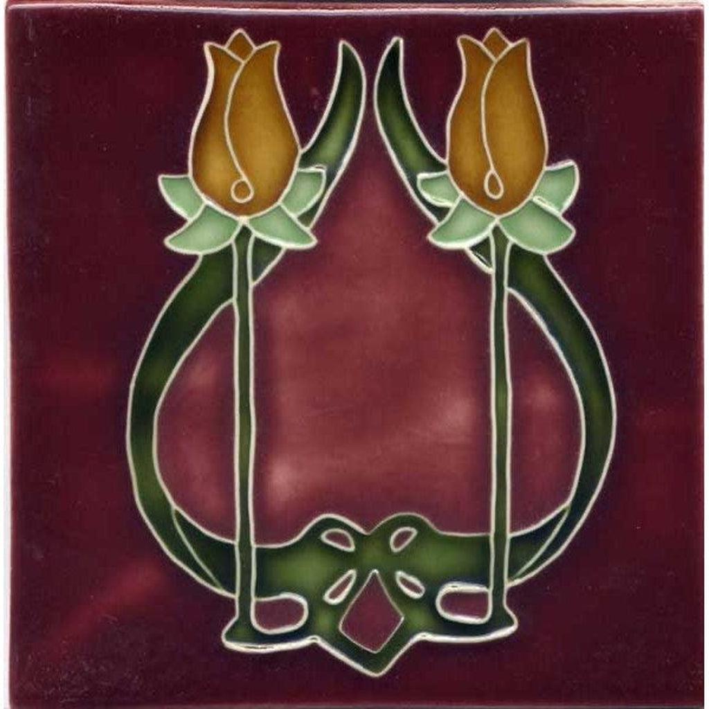 V62A Tubeline Fireplace Feature Tile 150x150x9mm