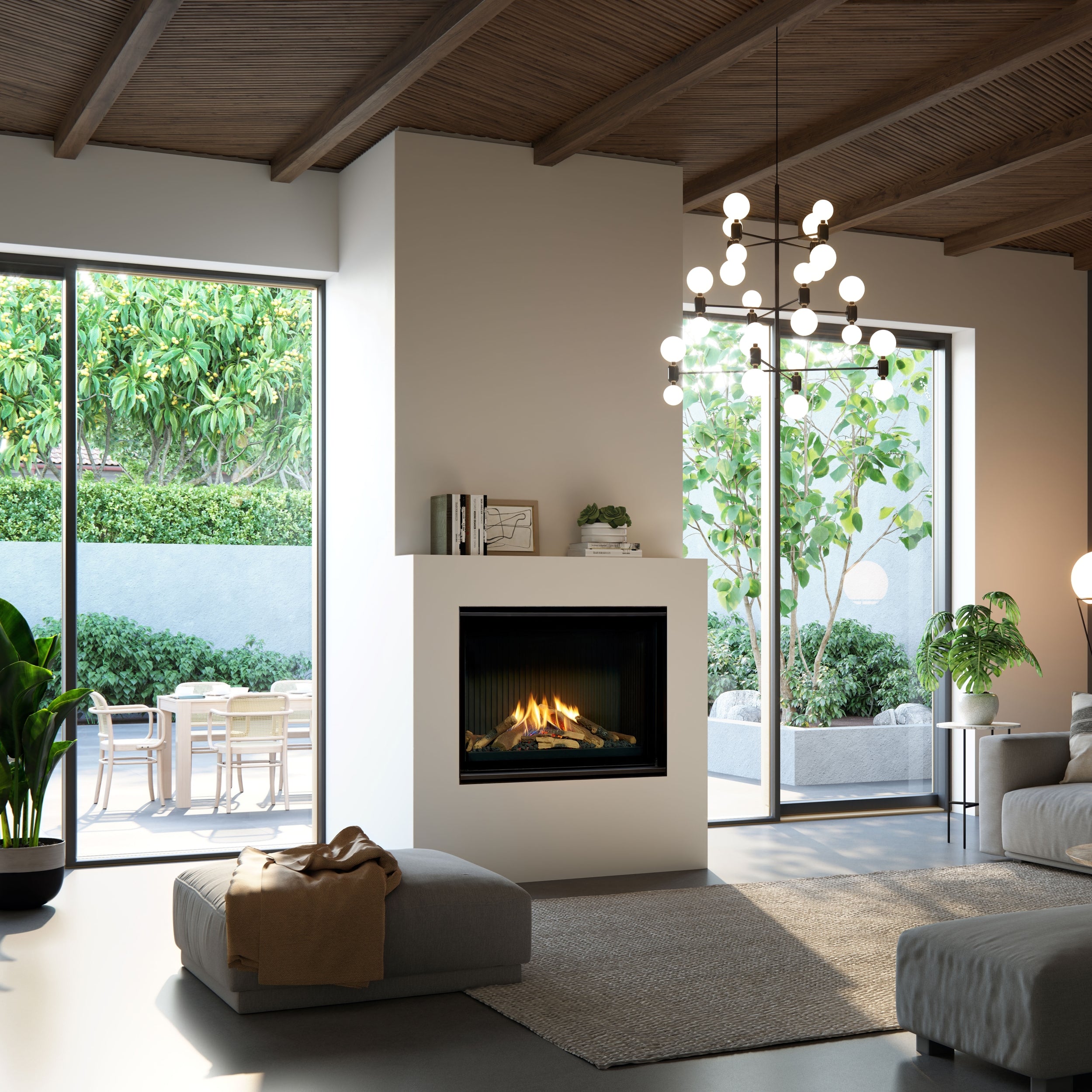 Real Flame Vektor 900 Gas Fireplace