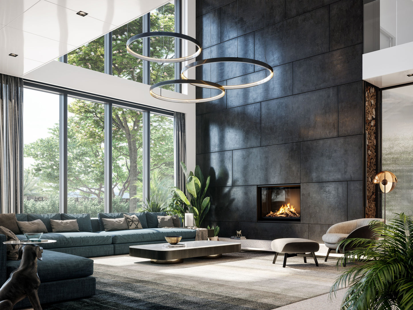 Real Flame Vektor 900 Gas Fireplace