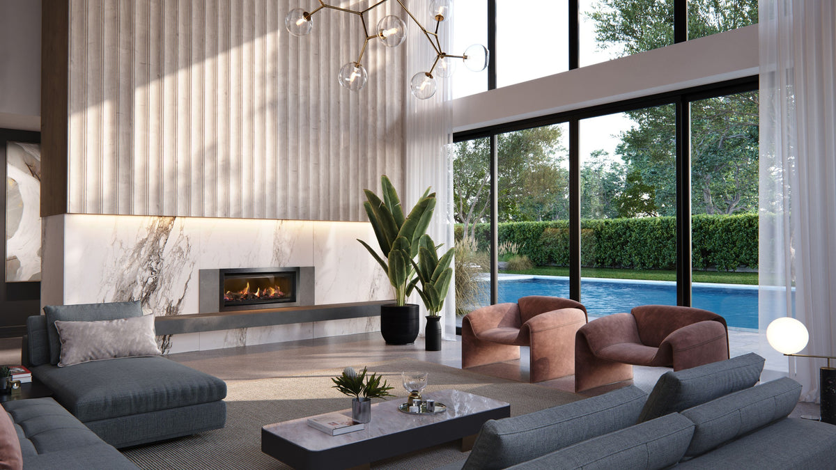 Real Flame Element 900 Gas Fireplace