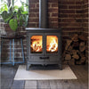 Vlaze Hearth Off White Crackle 105x105cm