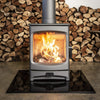 Vlaze Hearth Solid Black 105x105cm