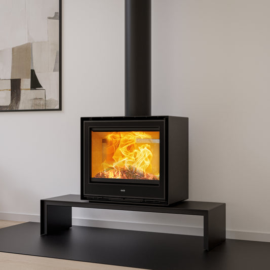 ADF Clare 80S Q Freestanding Wood Fireplace