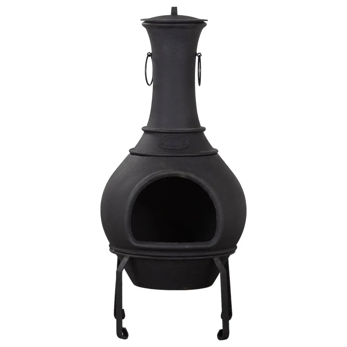 Argon Cast Iron Chiminea - Black