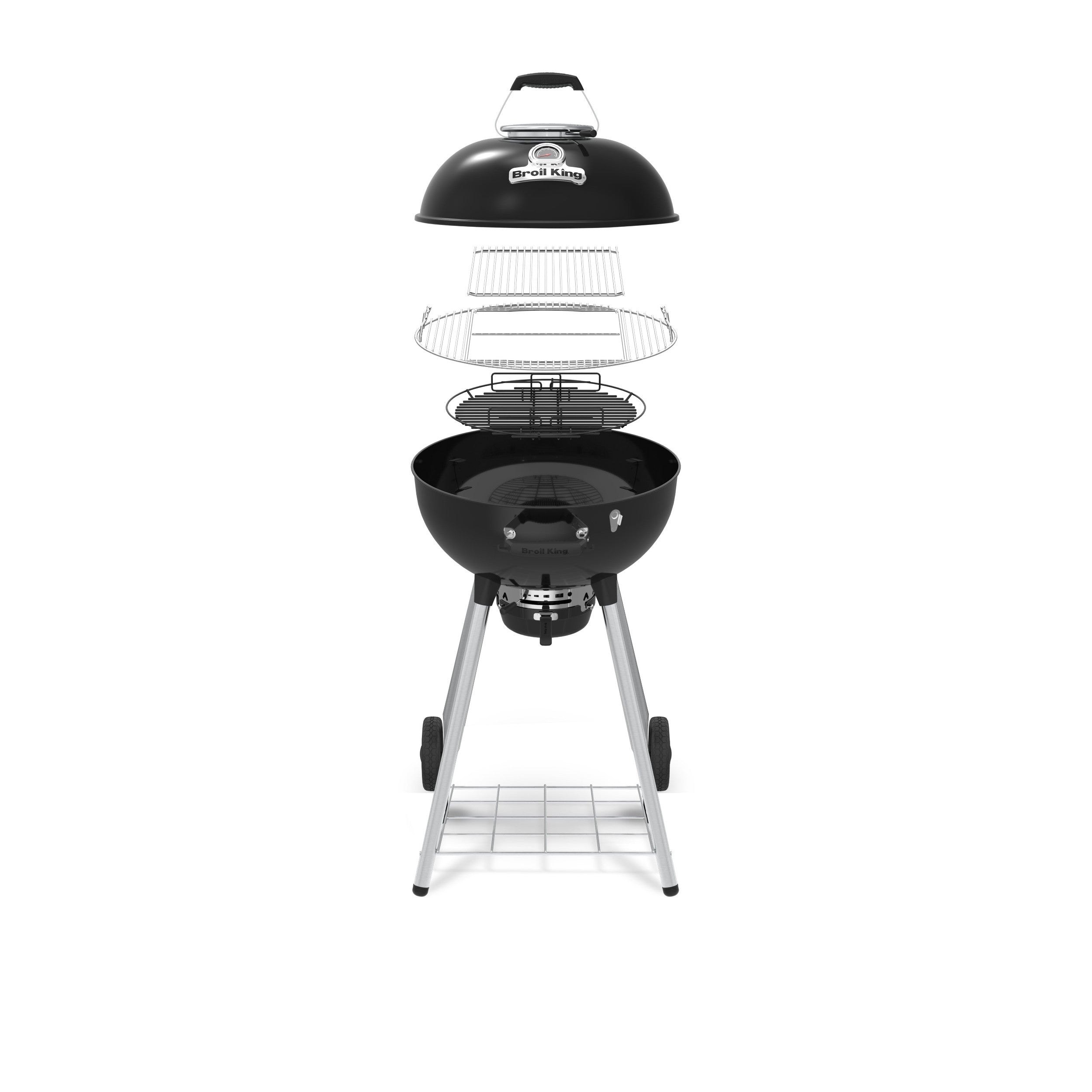 Broil King Crown Charcoal Kettle Premium 57cm BBQ