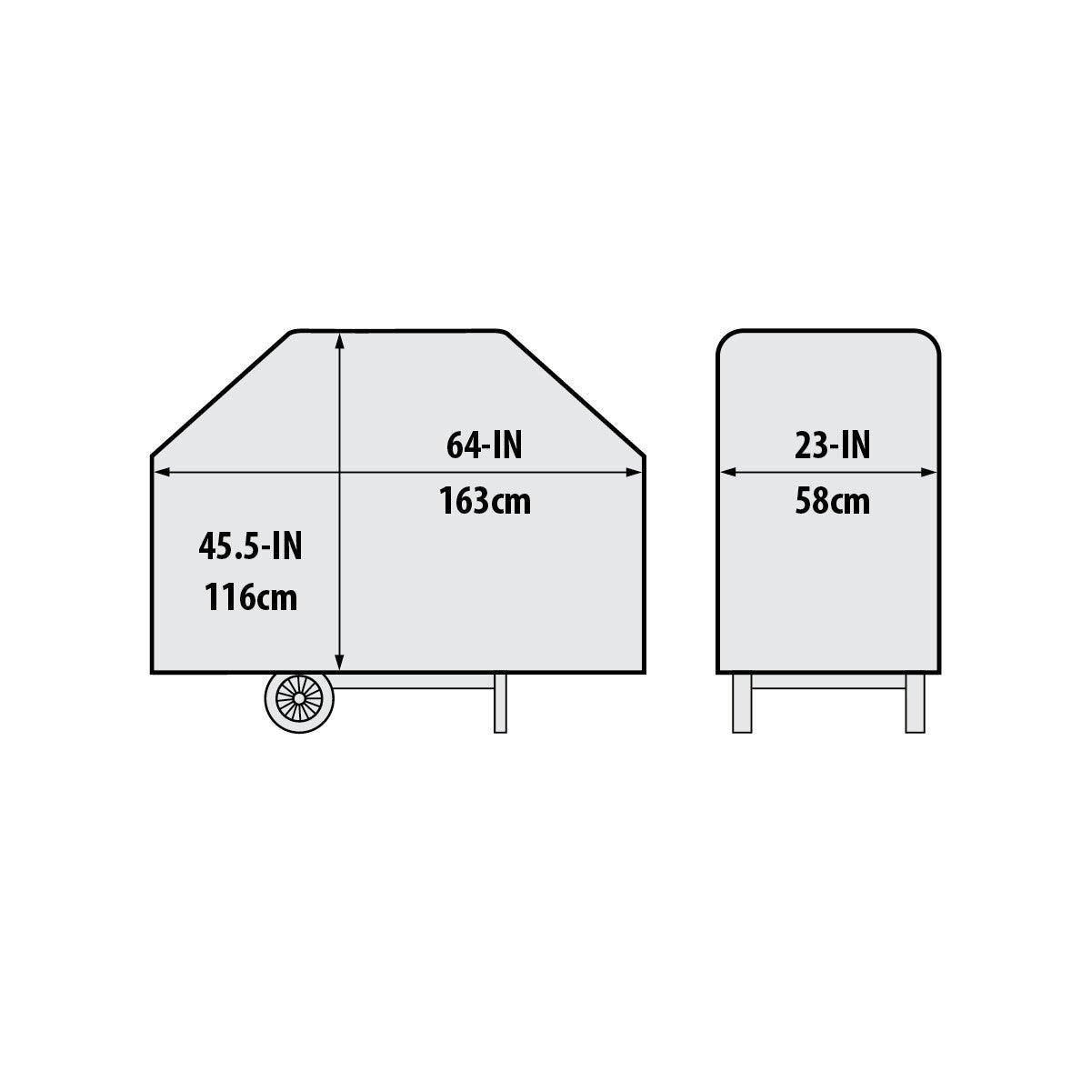 Broil King Select Grill Cover - Baron 500