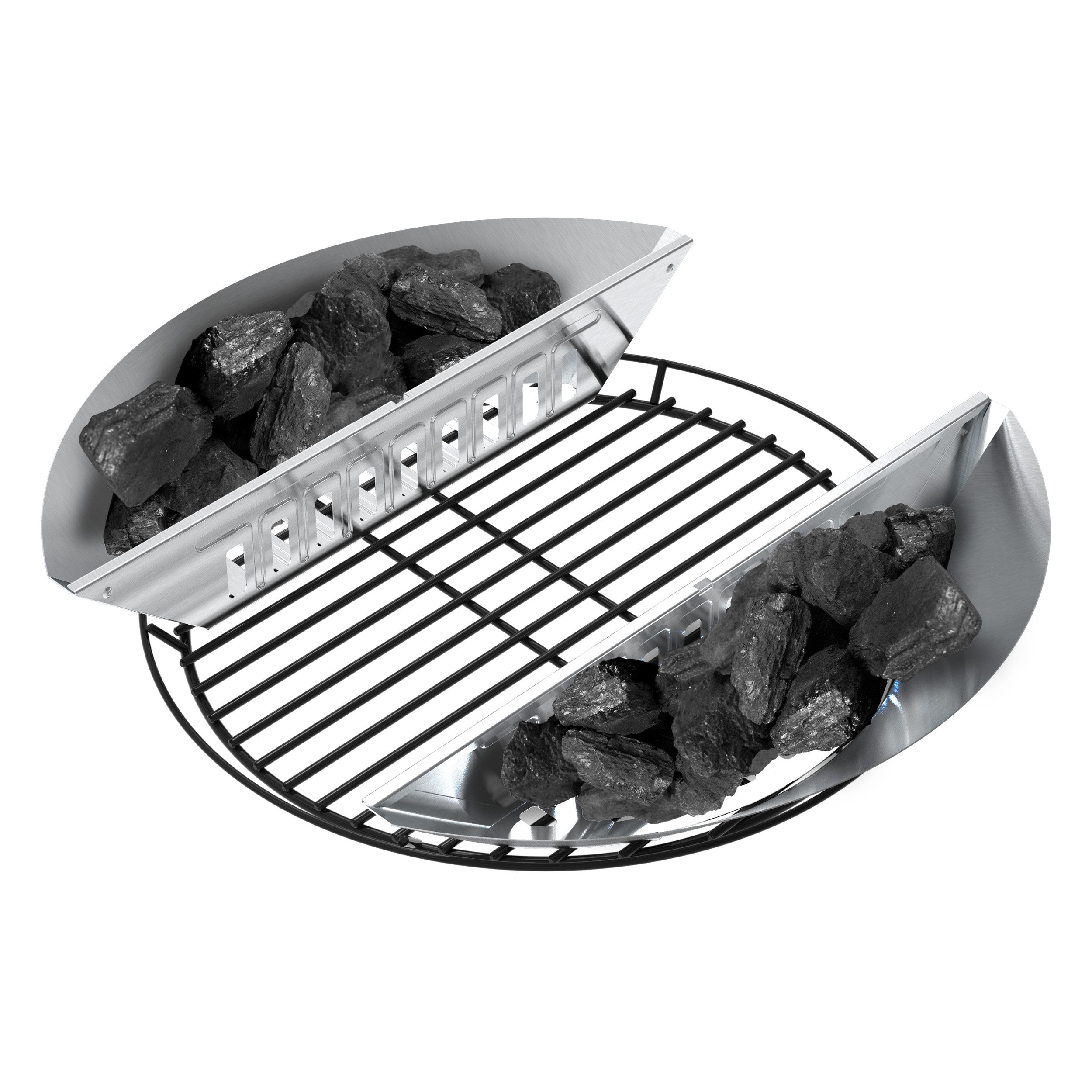 Broil King Stainless Steel Two Piece Charcoal Basket