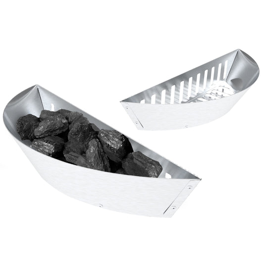 Broil King Stainless Steel Two Piece Charcoal Basket